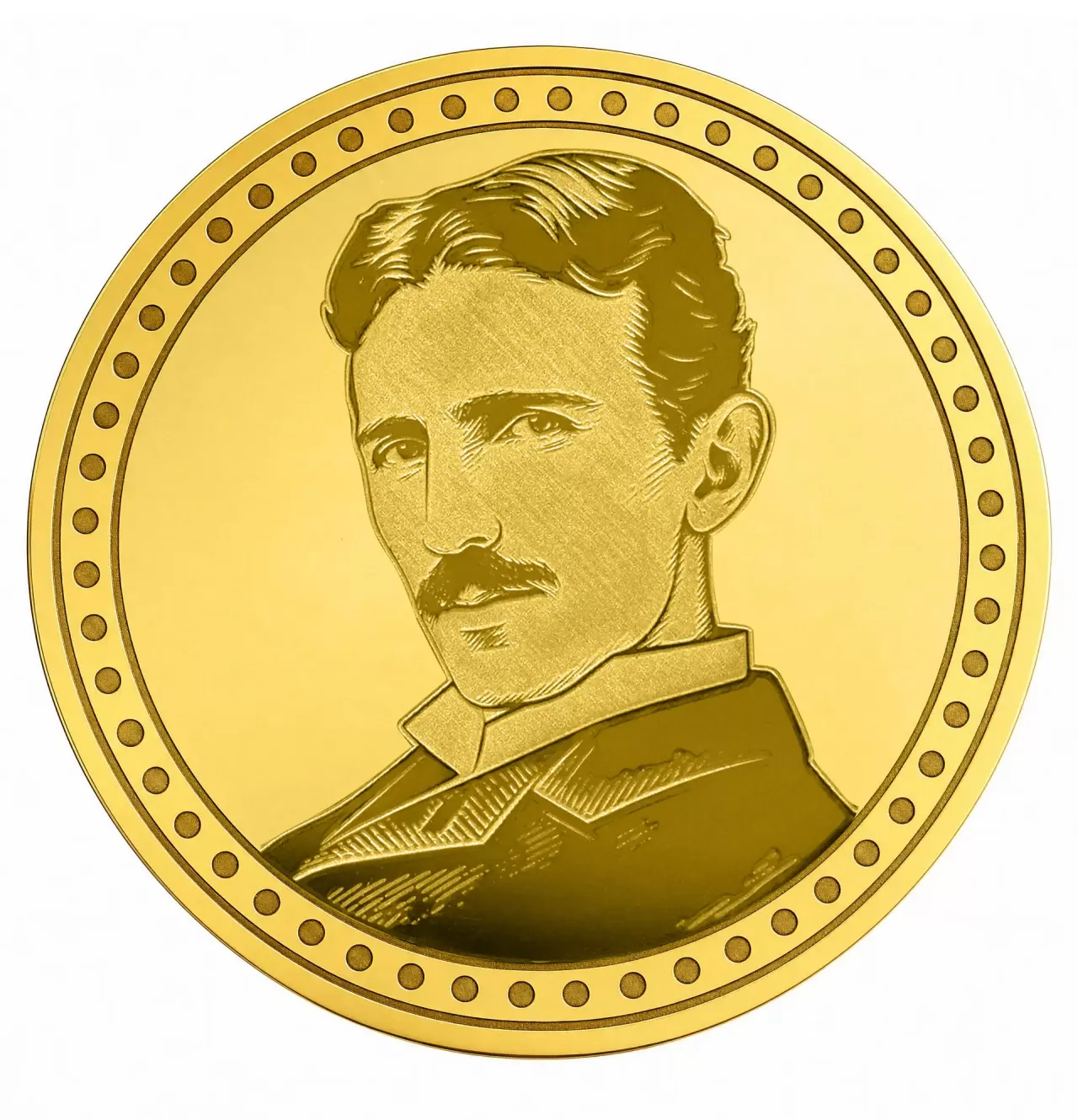 Zlatnik Nikola Tesla