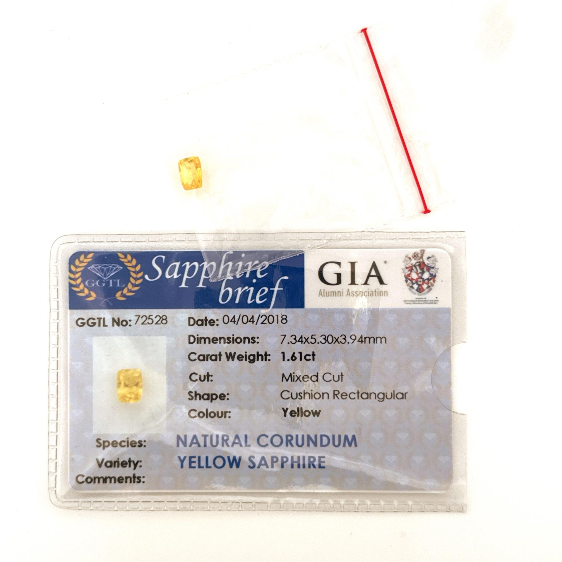 products/3330/E69CDAAF-5C3E-46B5-9954-B2E425C9D7EA.jpeg - Žuti safir 1,61 ct - Zlatara Petrović Beograd