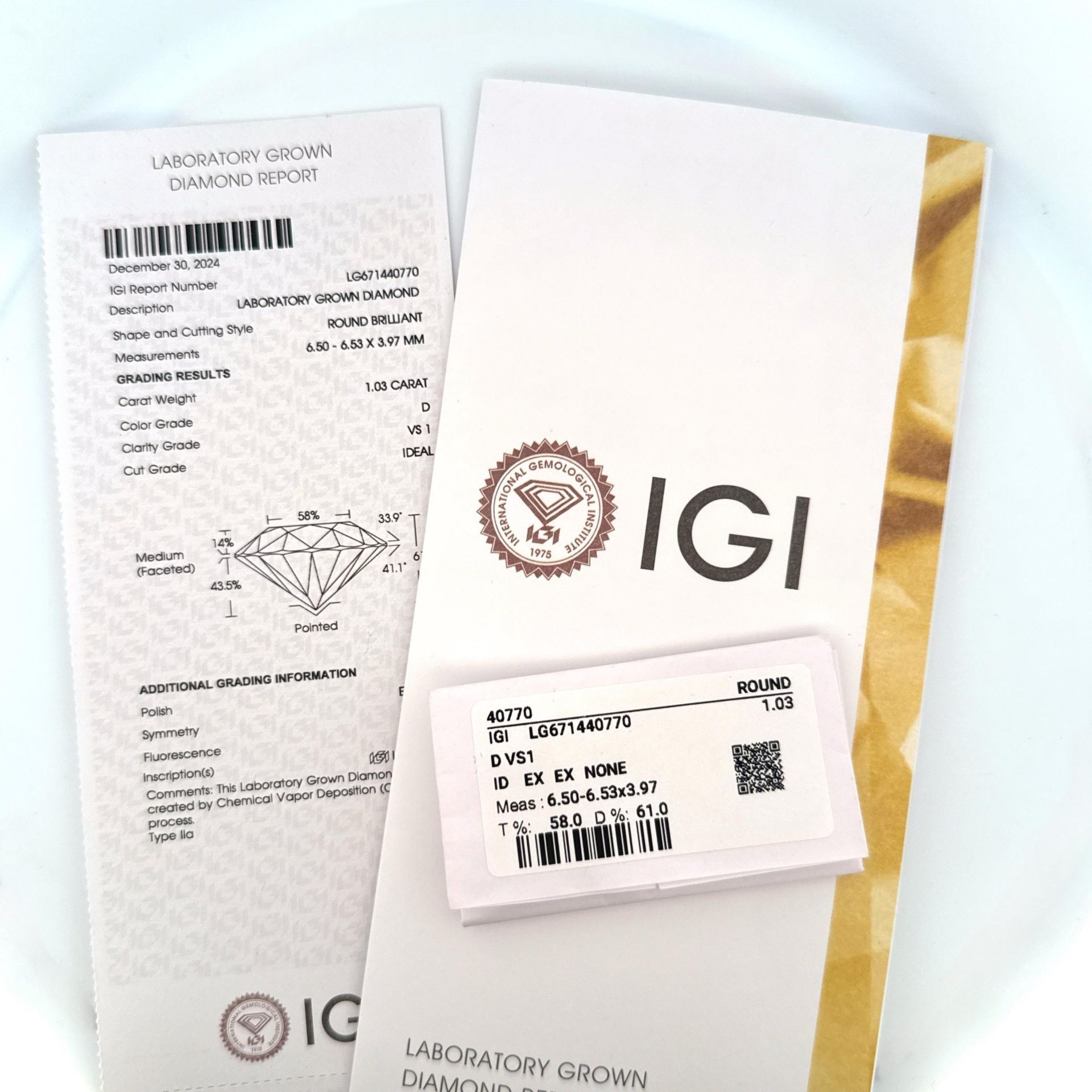 products/3347/IMG_9338.jpeg - Lab dijamant 1.03ct (D, VS1) - Zlatara Petrović Beograd