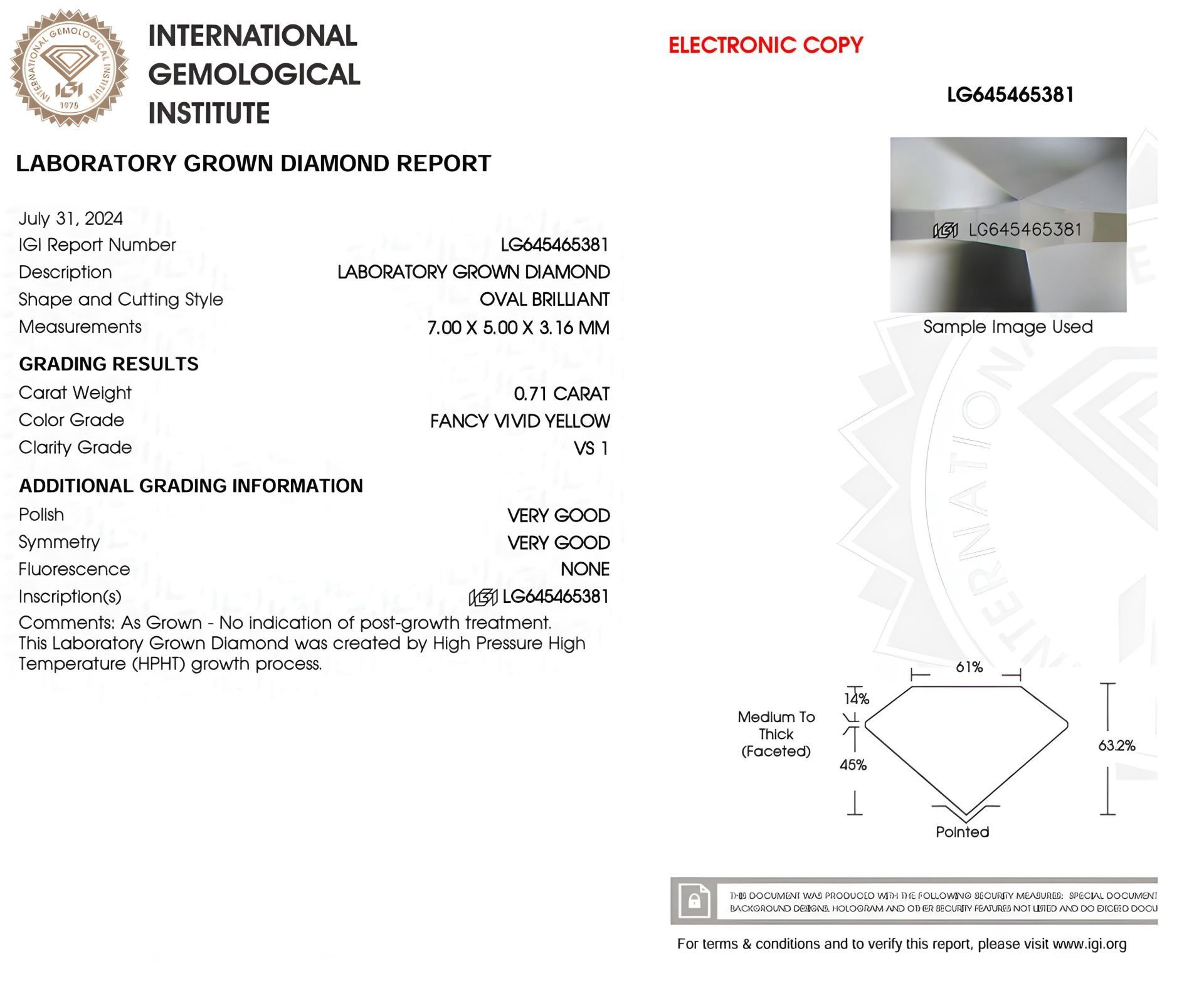 products/3351/IMG_9258.jpeg - Lab dijamant oval 0.71ct (Fancy yellow, VS1) - Zlatara Petrović Beograd