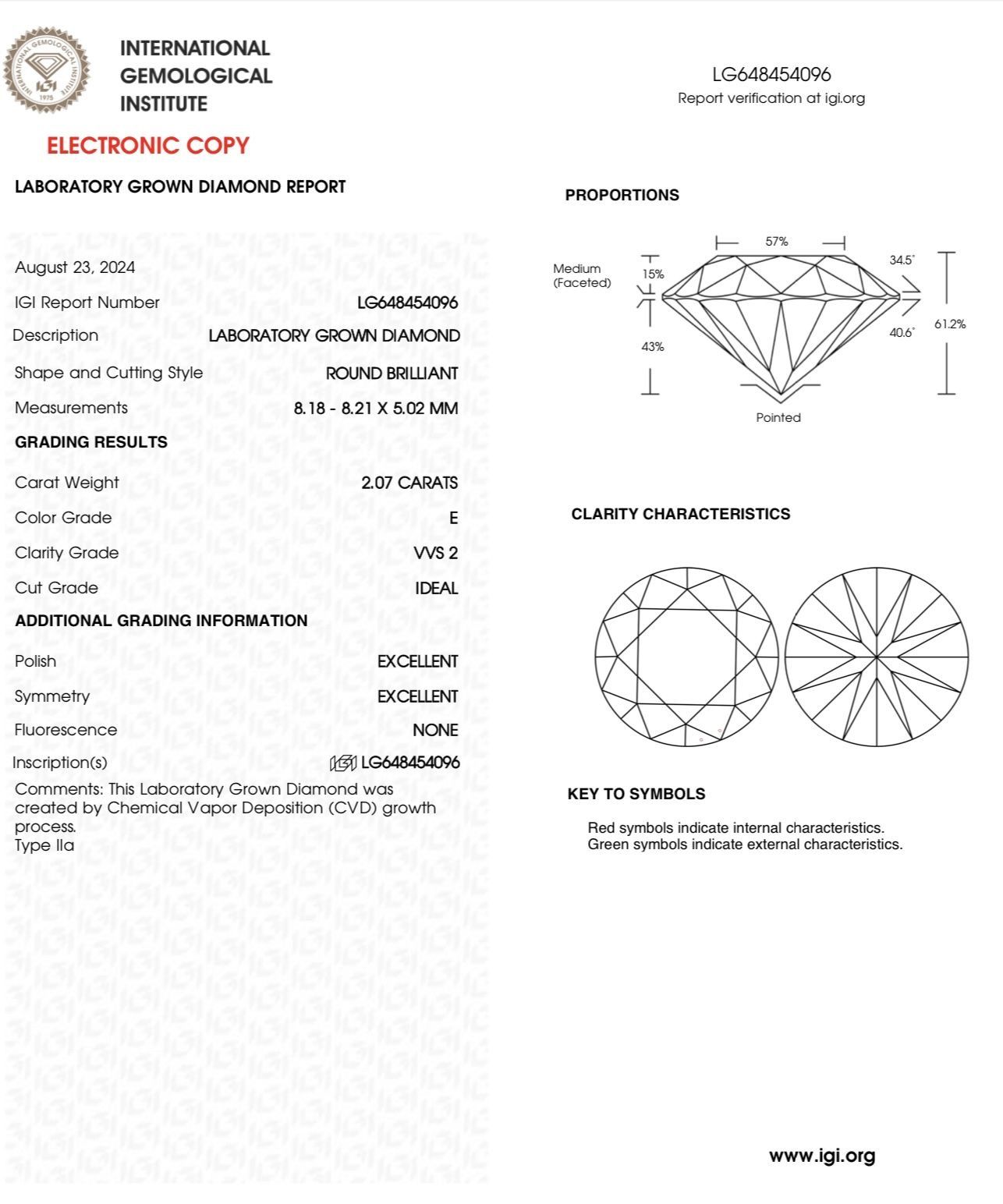 products/3352/IMG_9327.jpeg - Lab dijamant 2.07ct (E, VVS2) - Zlatara Petrović Beograd