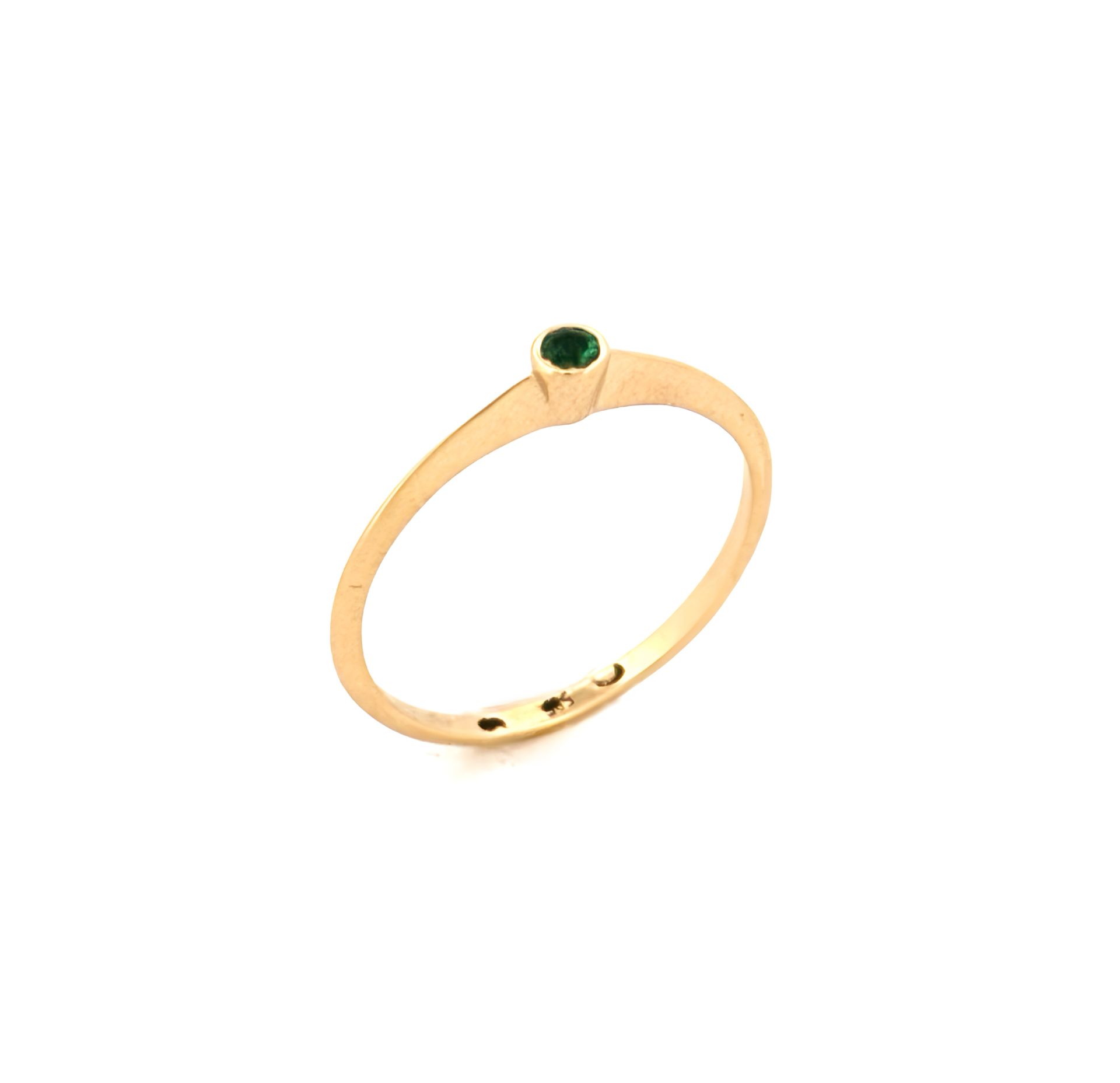 products/3464/1AFE13F4-9D5D-4C6A-9A3E-4C6AF7735E85.jpeg - Zlatan prsten sa smaragdom 0.11ct - Zlatara Petrović Beograd