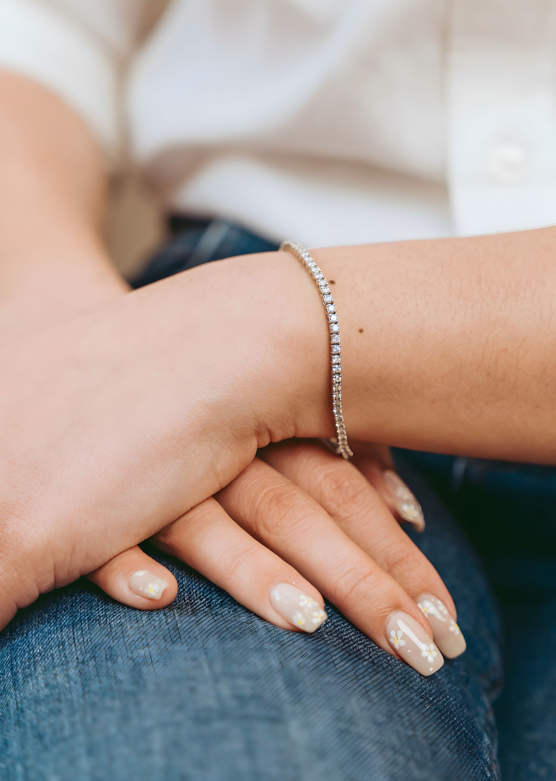 products/3511/342E9B04-BEBC-4495-82EA-4E49510A548A.jpeg - Tenis dijamantska narukvica od belog zlata - Zlatara Petrović Beograd