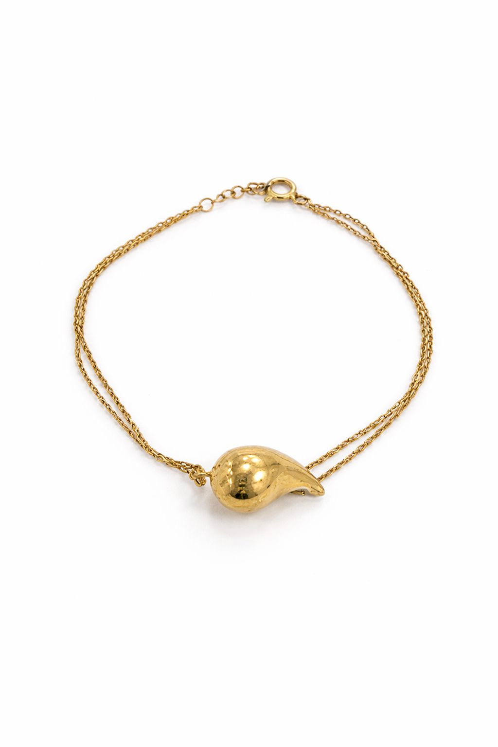 Srebrna narukvica Botega-žuta - Zlatara Petrović Beograd