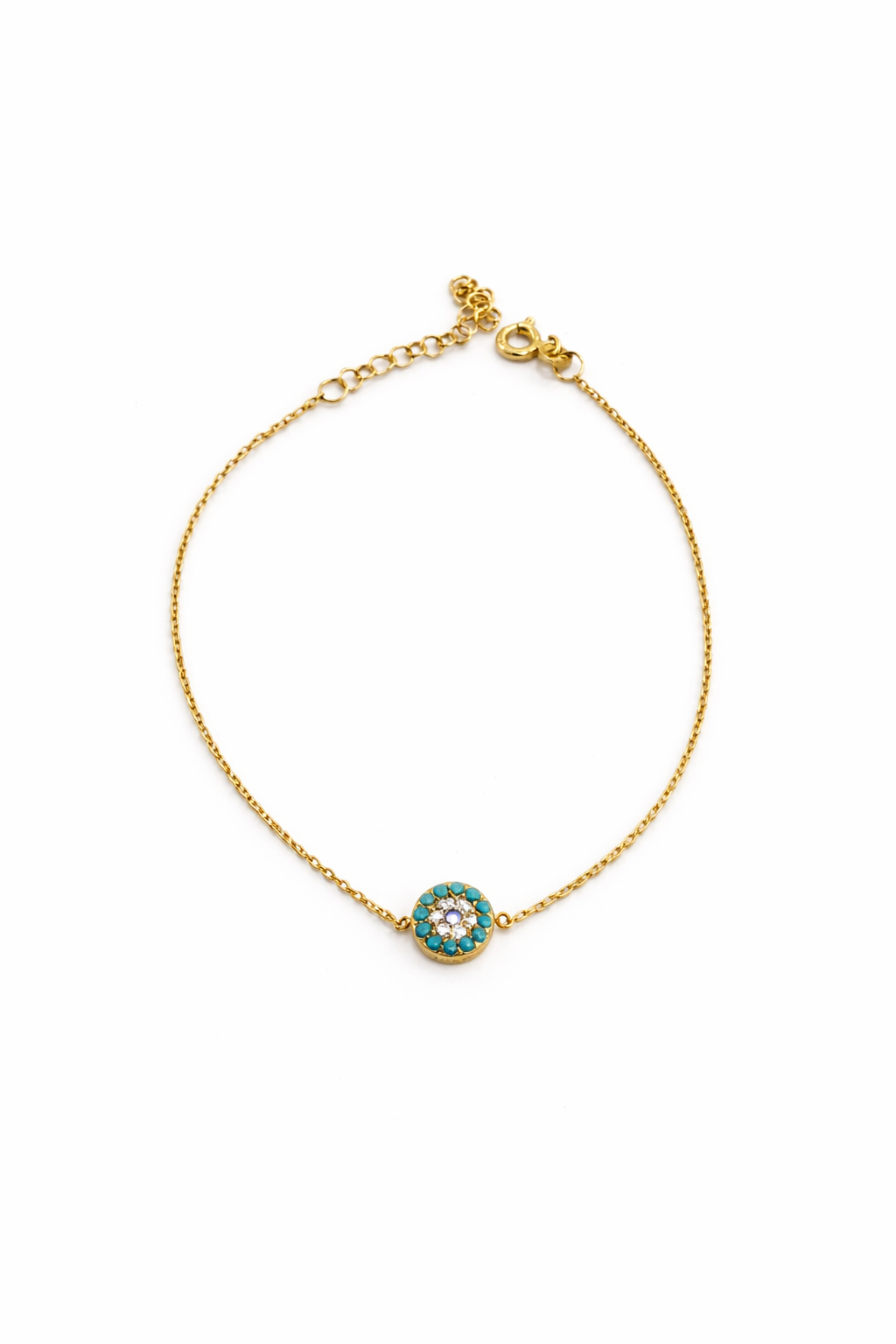 Srebrna narukvica sa mix kamenjem - Zlatara Petrović Beograd