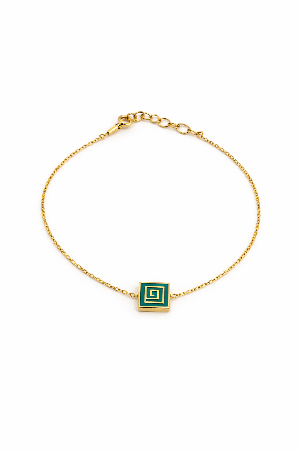 Srebrna narukvica kockica - Zlatara Petrović Beograd