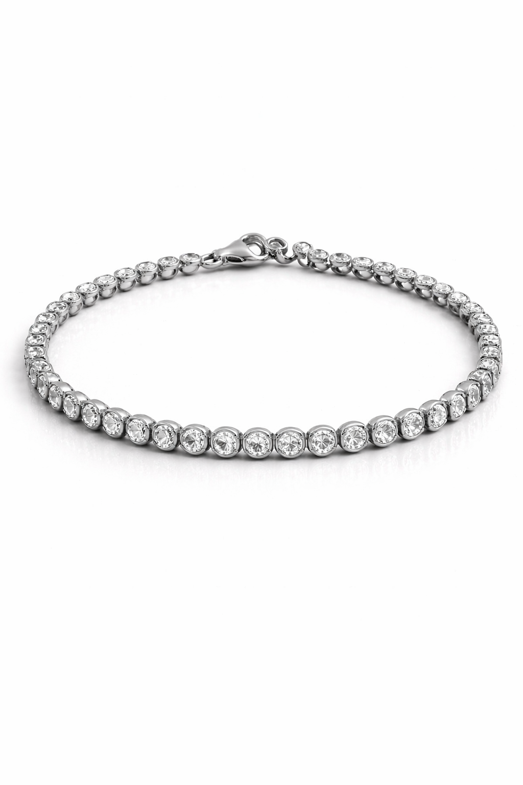 Srebrna narukvica tenis - Zlatara Petrović Beograd