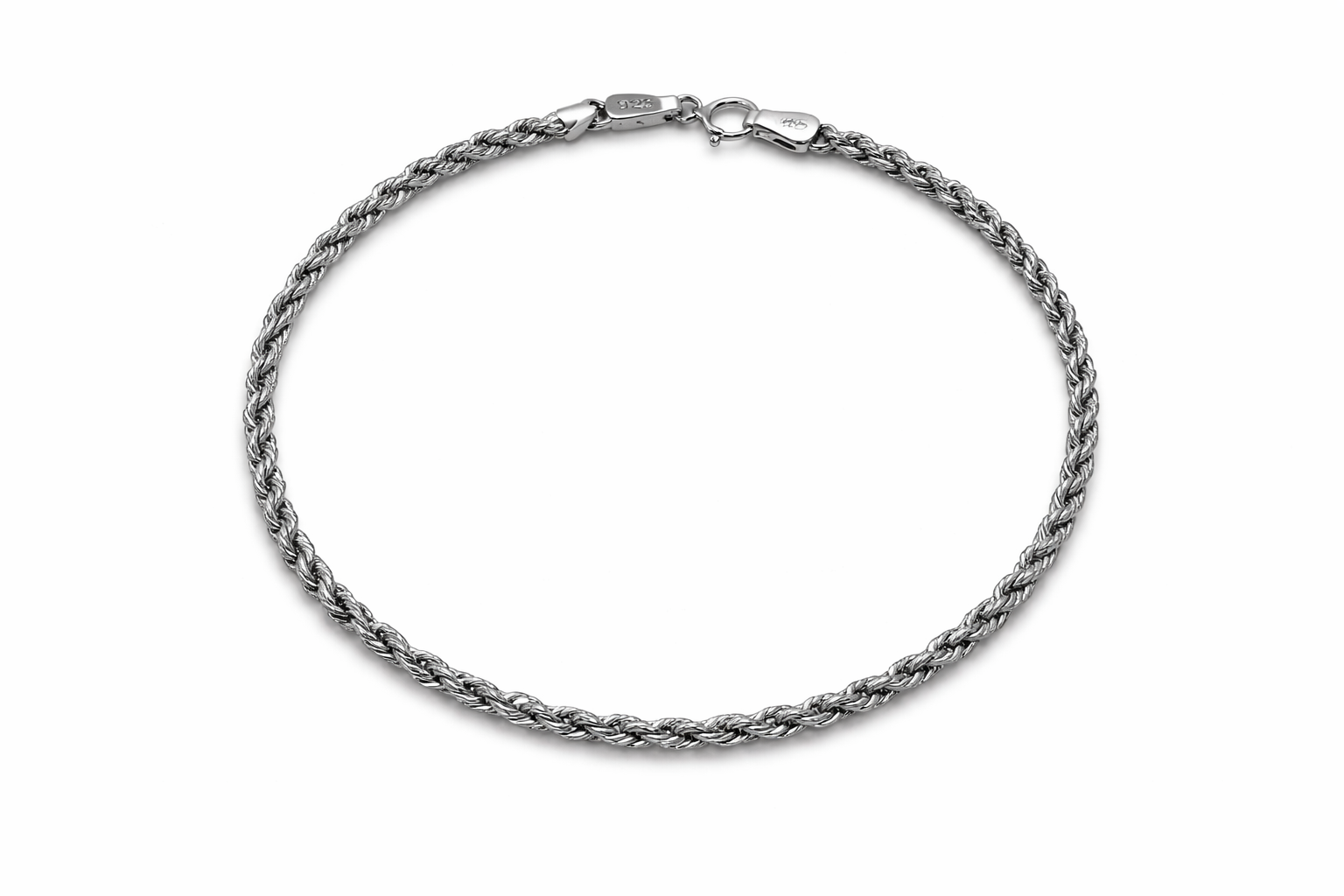 Srebrna narukvica korda - Zlatara Petrović Beograd