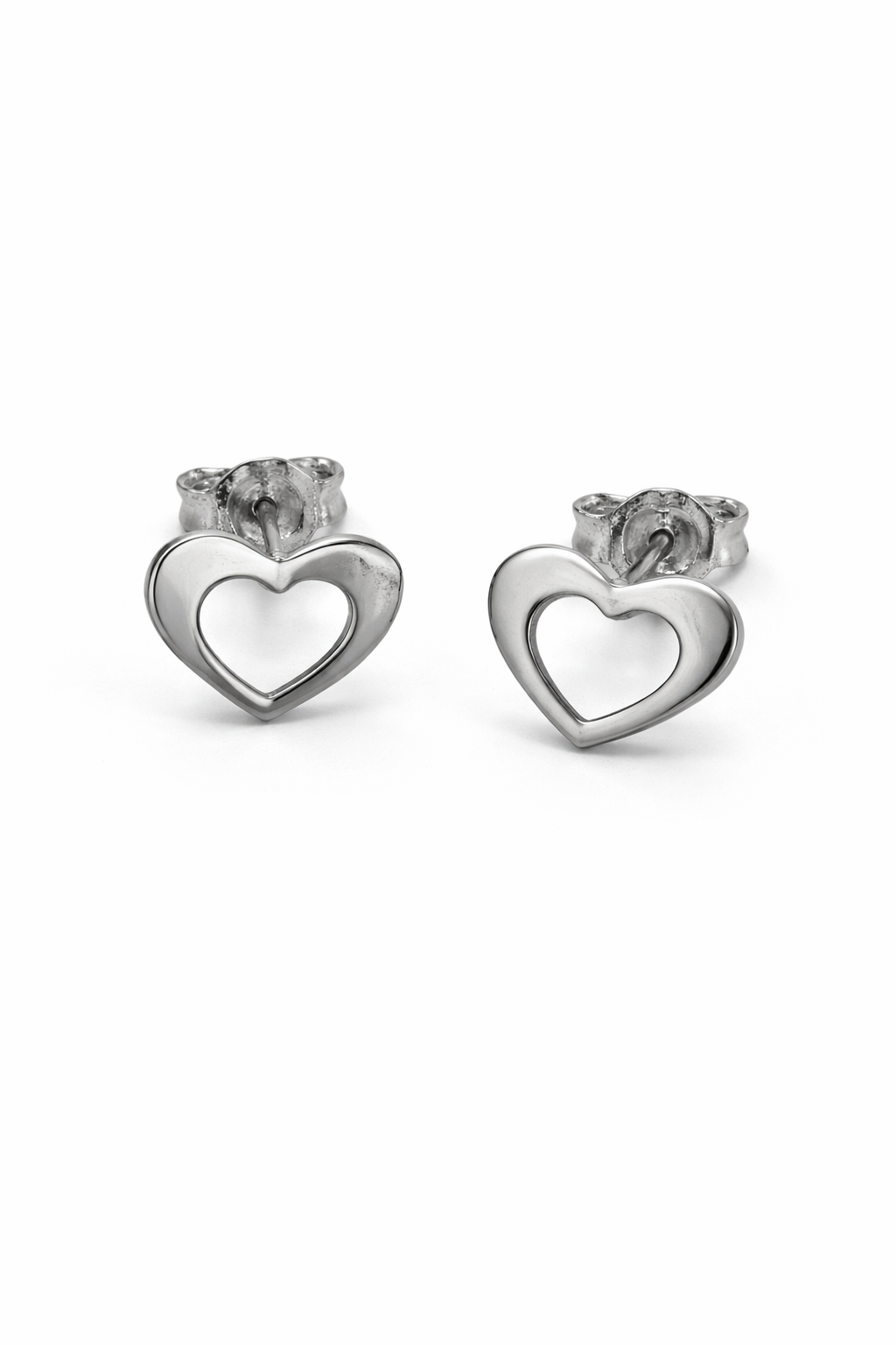 Srebrne minđuše sa srcima 2 - Zlatara Petrović Beograd