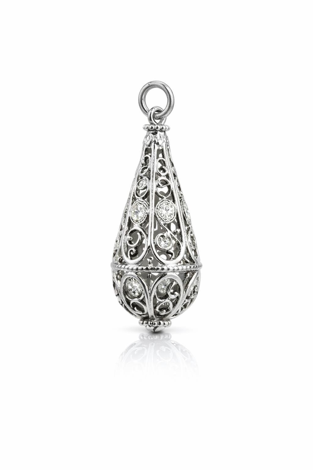 Srebrni privezak filigran - Zlatara Petrović Beograd