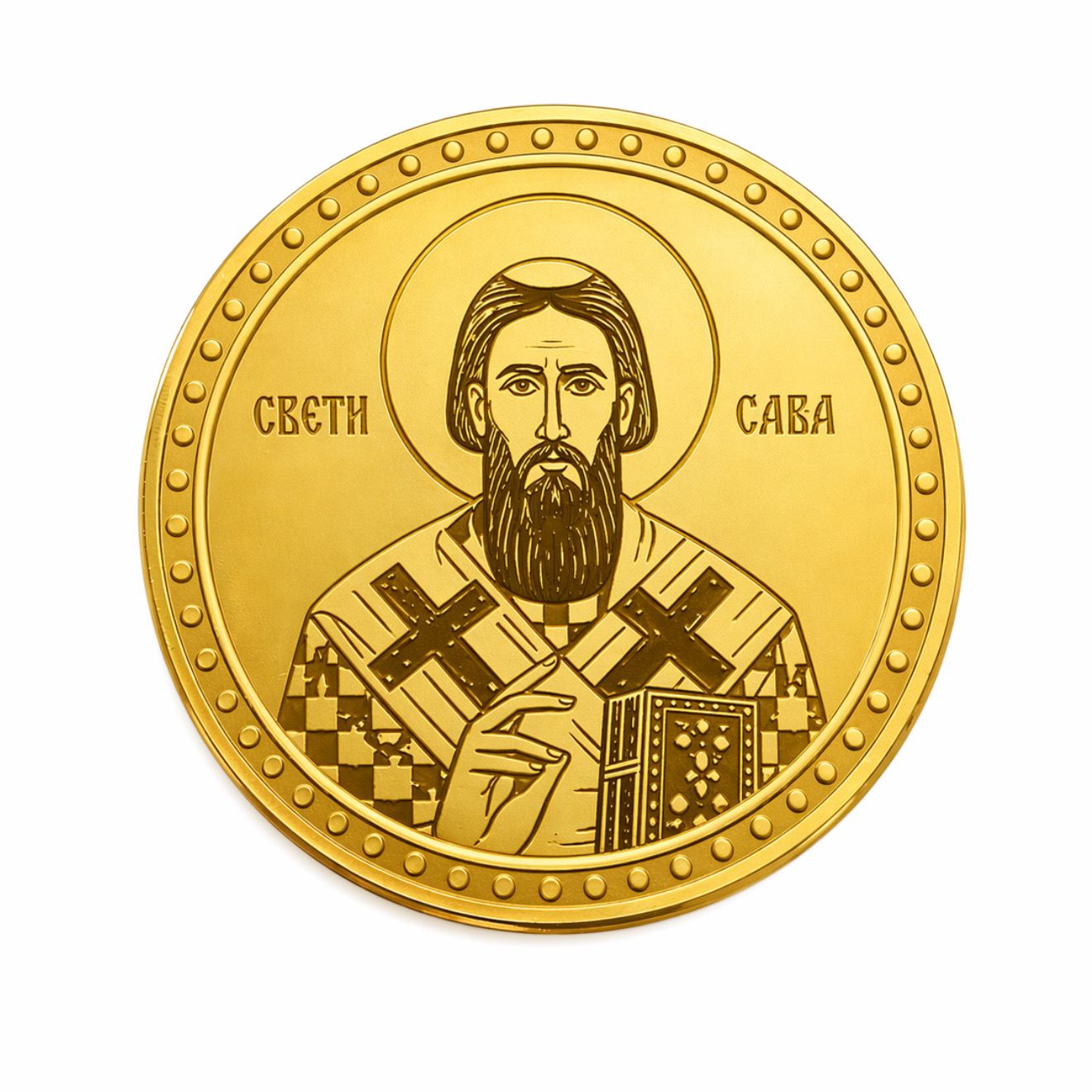 Zlatnik Sveti Sava - Zlatara Petrović Beograd