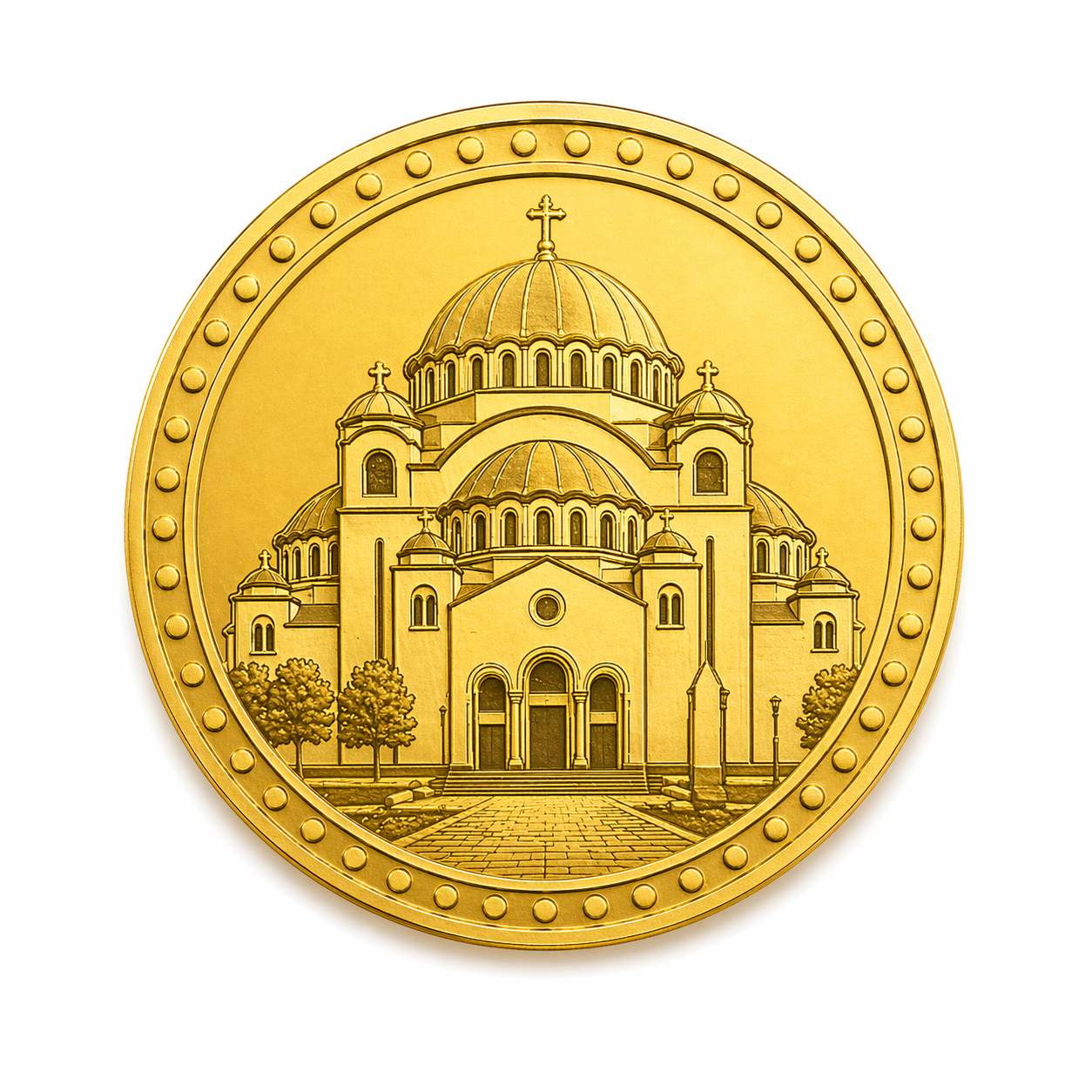 products/3998/8CDFD035-022C-4F15-9438-8BD787B69269.png - Zlatnik Sveti Sava - Zlatara Petrović Beograd