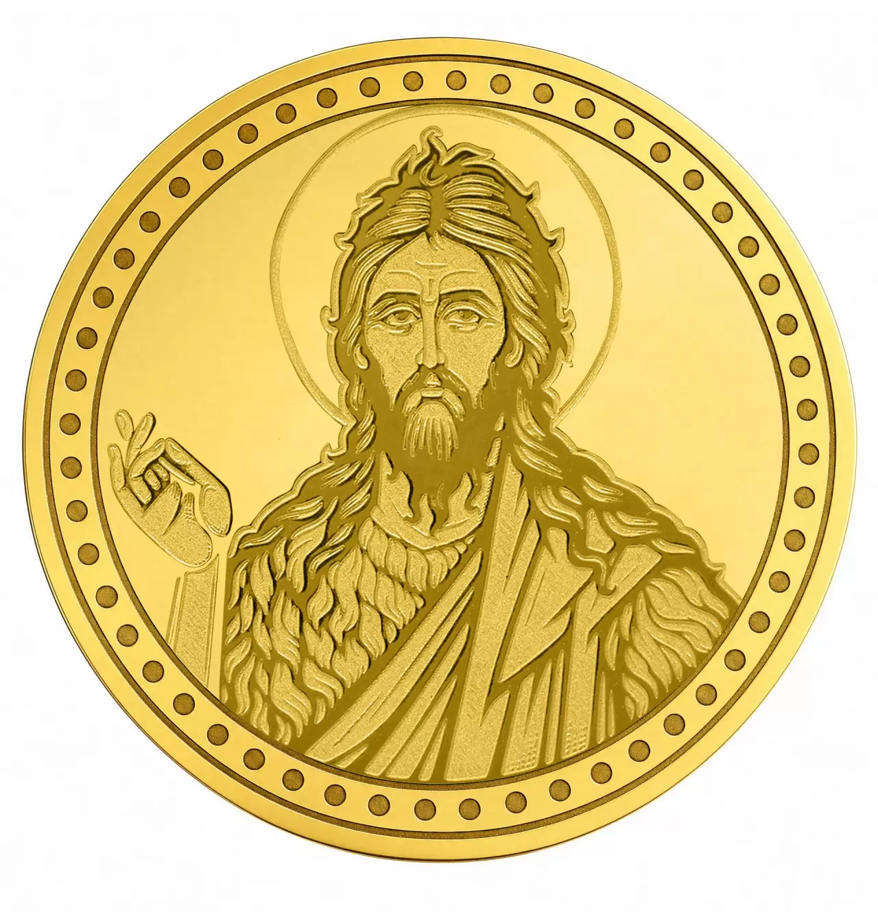 Zlatnik Sveti Jovan Krstitelj