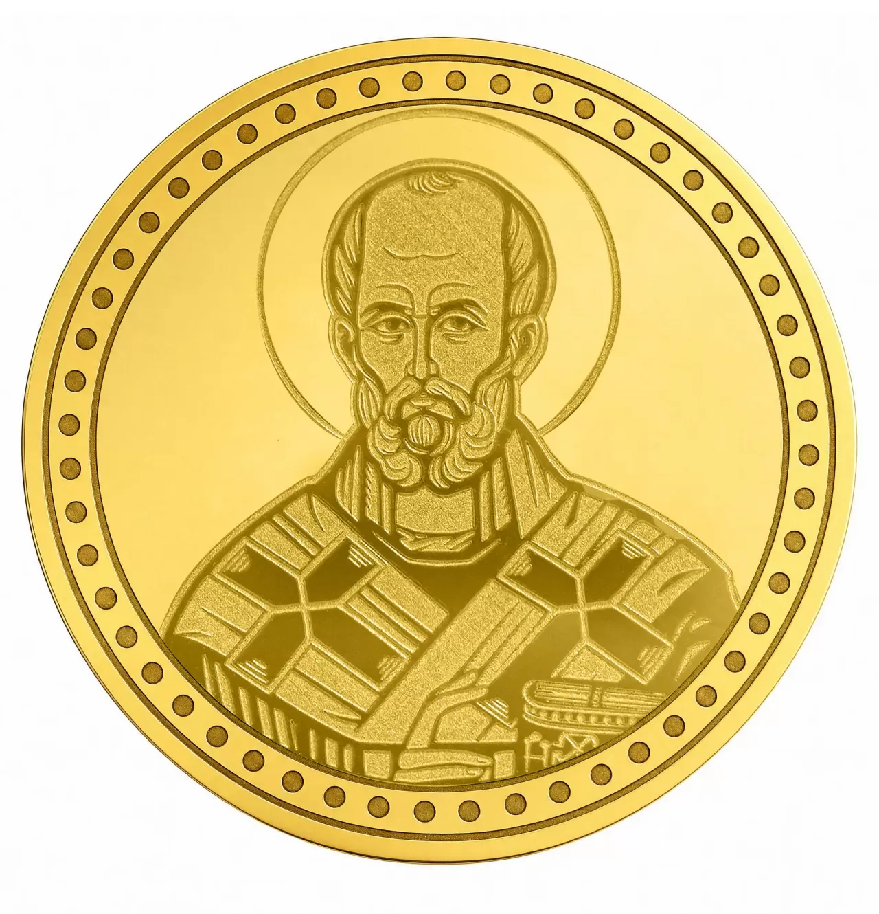 Zlatnik Sveti Nikola