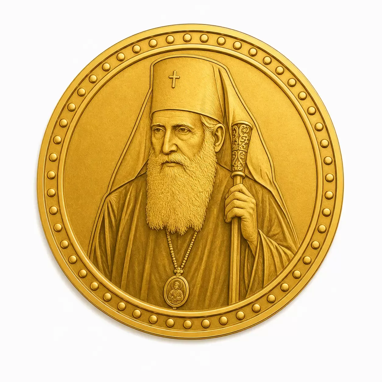 Zlatnik Patrijarh Pavle